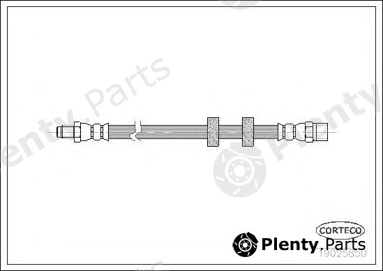  CORTECO part 19025850 Brake Hose