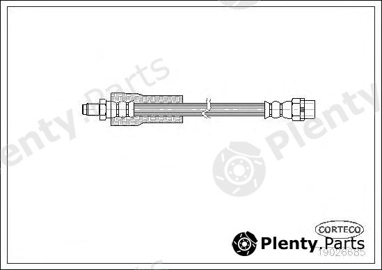  CORTECO part 19026685 Brake Hose
