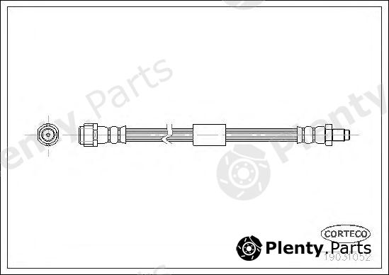  CORTECO part 19031052 Brake Hose