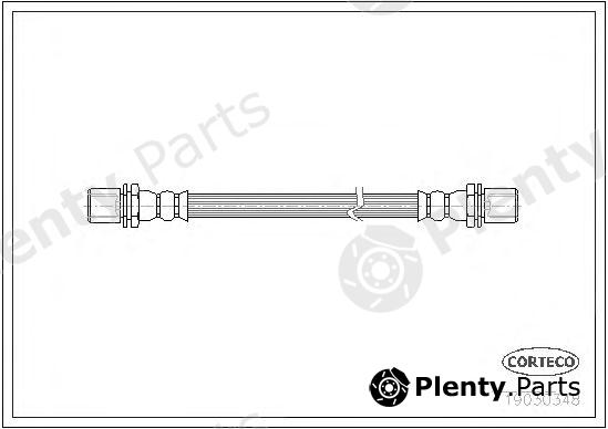  CORTECO part 19030348 Brake Hose