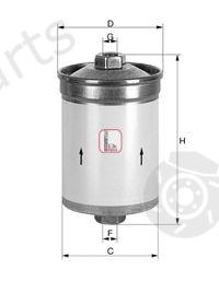  SOFIMA part S1502B Fuel filter