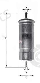  SOFIMA part S1508B Fuel filter