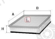  SOFIMA part S3193A Air Filter