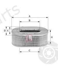  SOFIMA part S7258A Air Filter