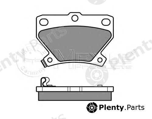  MEYLE part 0252352114/W (0252352114W) Brake Pad Set, disc brake