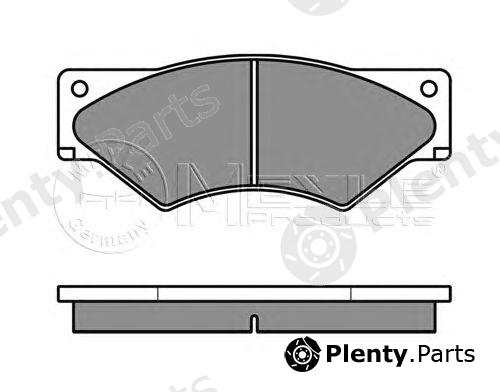  MEYLE part 0252900120/W (0252900120W) Brake Pad Set, disc brake