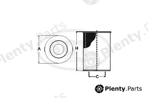  SCT Germany part SH4029 Oil Filter