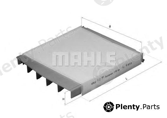  MAHLE ORIGINAL part LA54 Filter, interior air