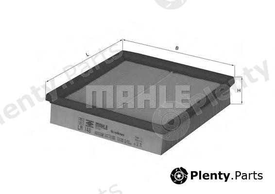  MAHLE ORIGINAL part LA148 Filter, interior air