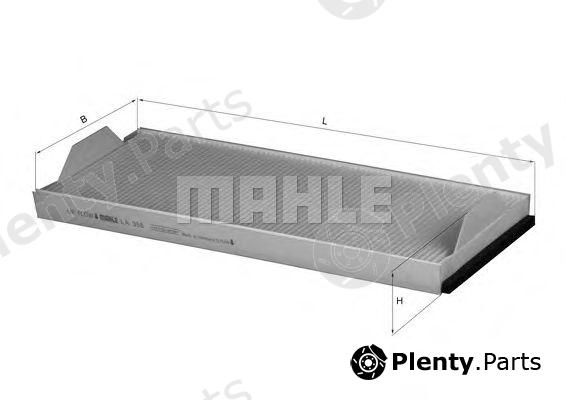  MAHLE ORIGINAL part LA358 Filter, interior air