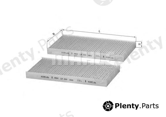  MAHLE ORIGINAL part LA444/S (LA444S) Filter, interior air