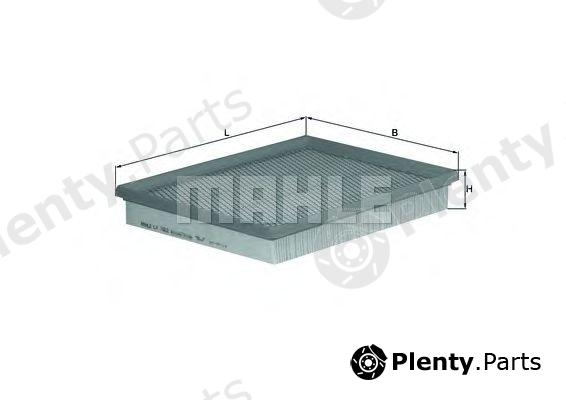  MAHLE ORIGINAL part LX1662 Air Filter