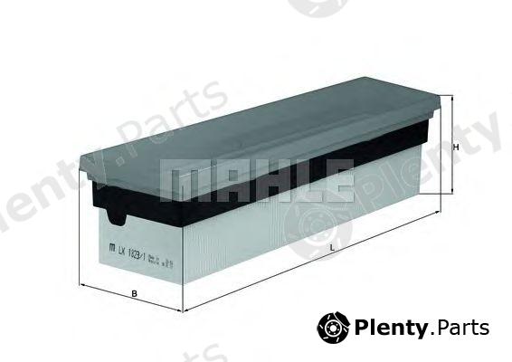  MAHLE ORIGINAL part LX1823/1 (LX18231) Air Filter