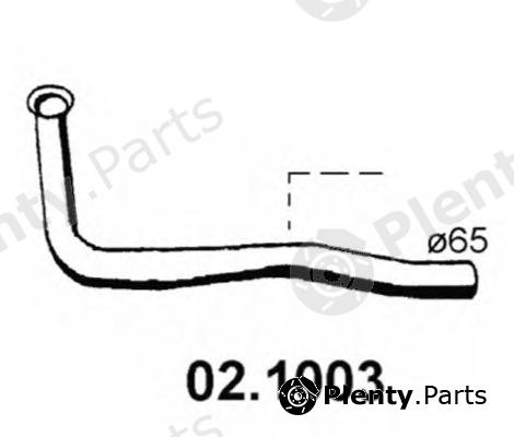  ASSO part 02.1003 (021003) Exhaust Pipe