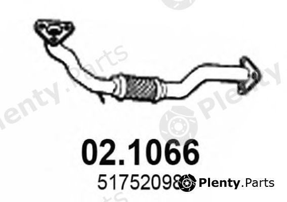  ASSO part 02.1066 (021066) Exhaust Pipe