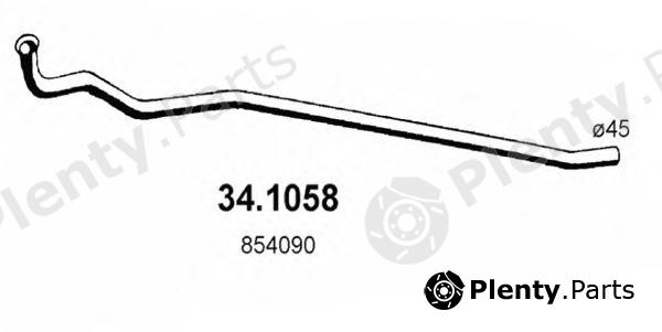  ASSO part 34.1058 (341058) Exhaust Pipe