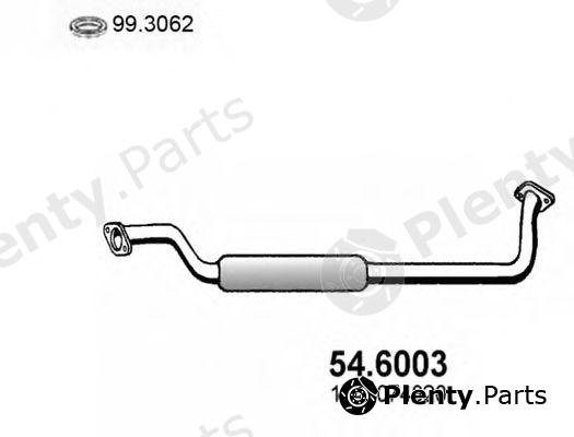  ASSO part 54.6003 (546003) Middle Silencer