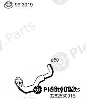  ASSO part 58.1052 (581052) Exhaust Pipe
