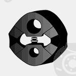 FENNO part X30272 Rubber Strip, exhaust system