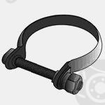  FENNO part X93470 Clamp, exhaust system