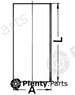  KOLBENSCHMIDT part 89032190 Cylinder Sleeve
