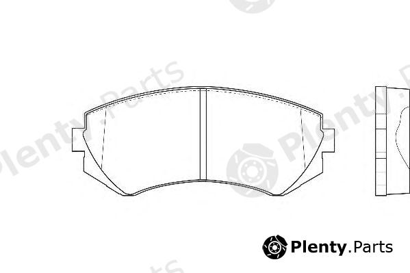 WAGNER part WBP23502A Brake Pad Set, disc brake