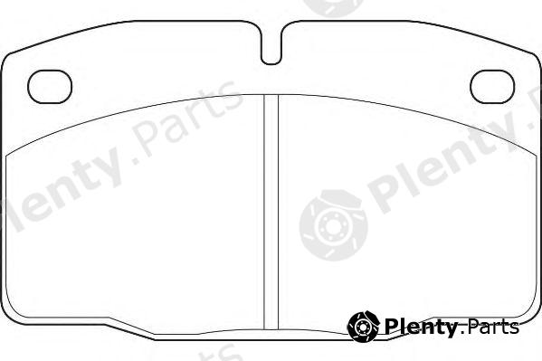 WAGNER part WBP20939A Brake Pad Set, disc brake