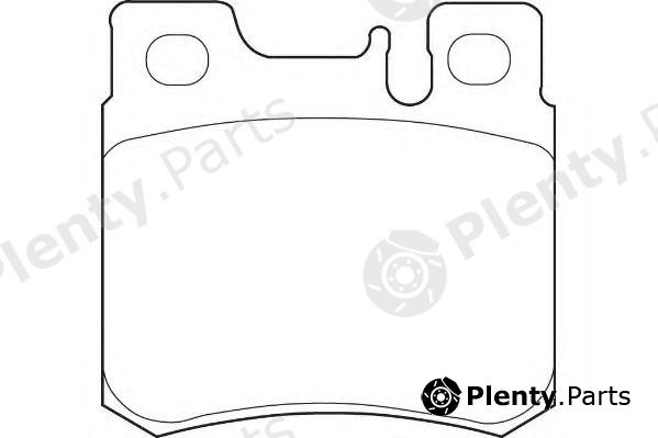  WAGNER part WBP21197A Brake Pad Set, disc brake