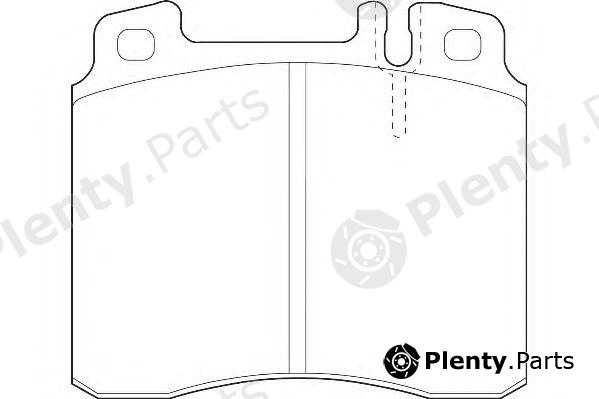  WAGNER part WBP21303A Brake Pad Set, disc brake