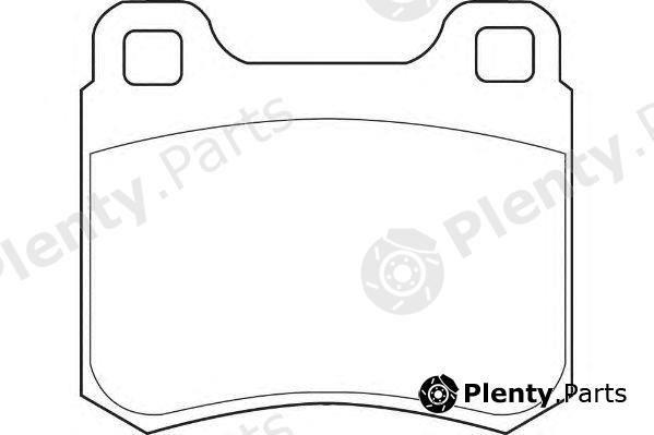  WAGNER part WBP20687A Brake Pad Set, disc brake