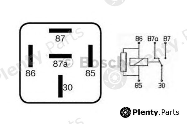 BOSCH part 0332209202 Relay, main current; Relay