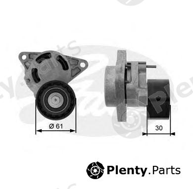  GATES part T38455 Tensioner Pulley, v-ribbed belt