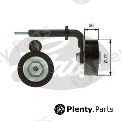  GATES part T39005 Tensioner Pulley, v-ribbed belt