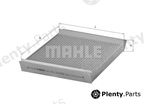  KNECHT part LA403 Filter, interior air