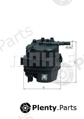  KNECHT part KL418 Fuel filter