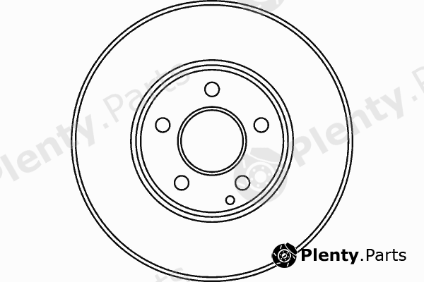  TEXTAR part 92124000 Brake Disc