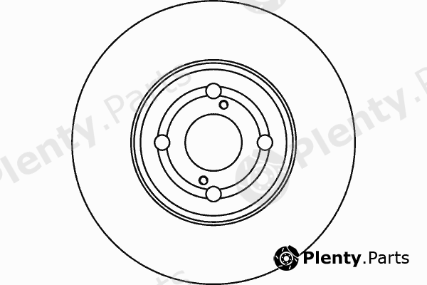  TEXTAR part 92126003 Brake Disc