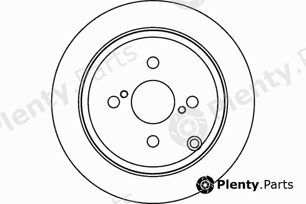  TEXTAR part 92126103 Brake Disc