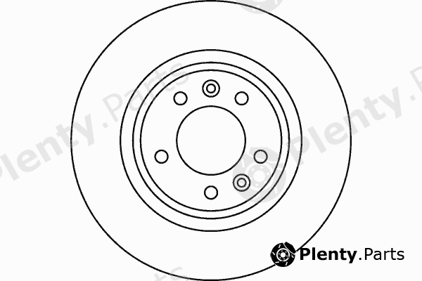  TEXTAR part 92129603 Brake Disc