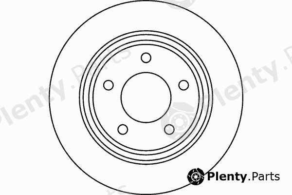  TEXTAR part 92130600 Brake Disc