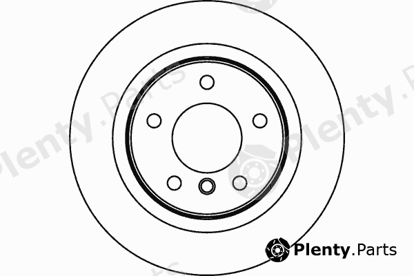  TEXTAR part 92133100 Brake Disc