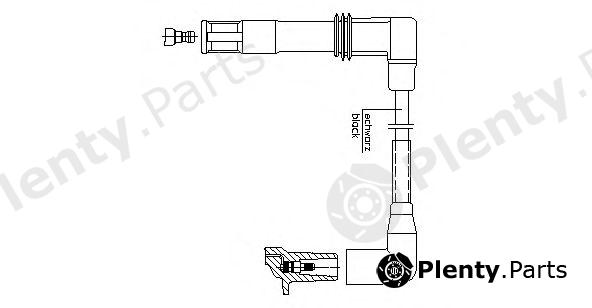  BREMI part 1A13E43 Ignition Cable