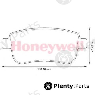  BENDIX part 573286B Brake Pad Set, disc brake