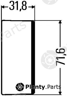  HELLA part 9HB161122-007 (9HB161122007) Cover