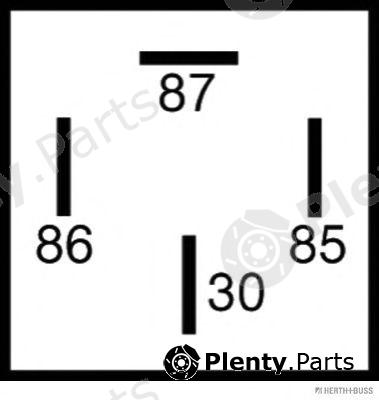  HERTH+BUSS ELPARTS part 75899302 Relay, main current