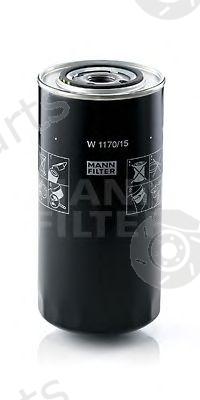  MANN-FILTER part W1170/15 (W117015) Oil Filter