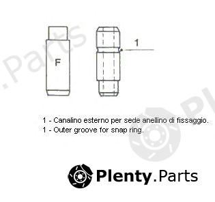  METELLI part 01-S2829 (01S2829) Valve Guides