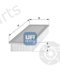  UFI part 30.186.00 (3018600) Air Filter