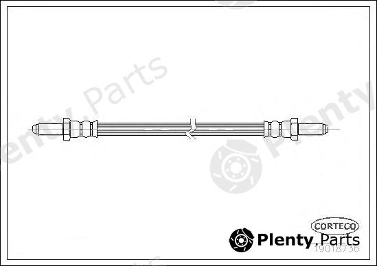  CORTECO part 19018736 Brake Hose