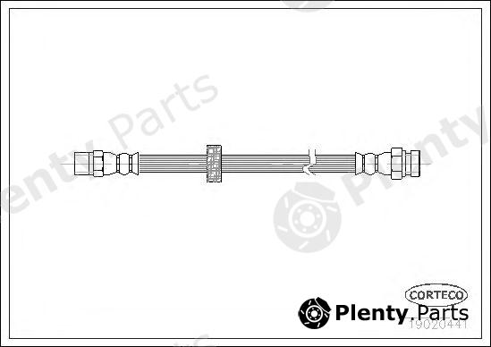  CORTECO part 19020441 Brake Hose